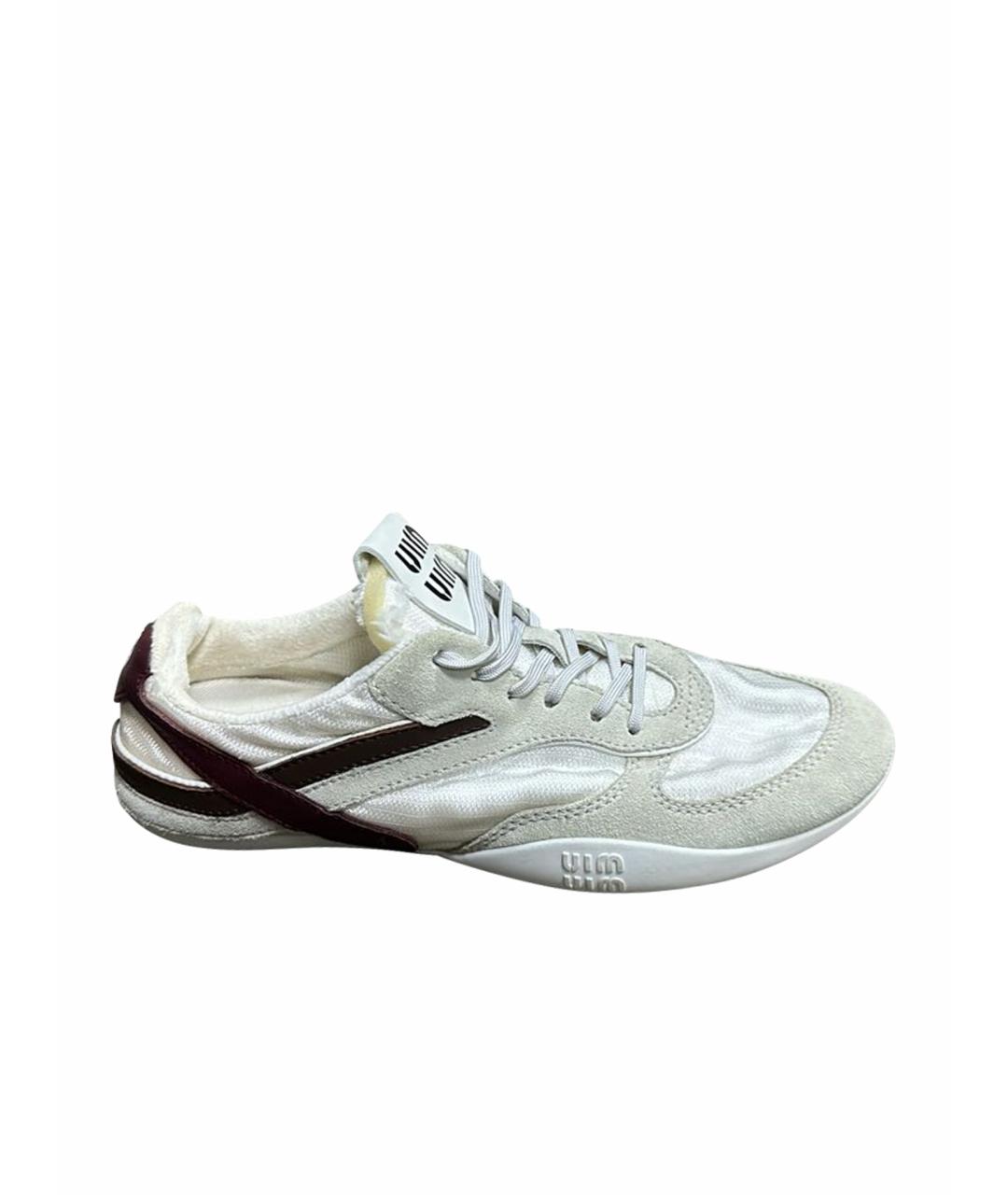 MIU MIU Мульти текстильные кеды, фото 1