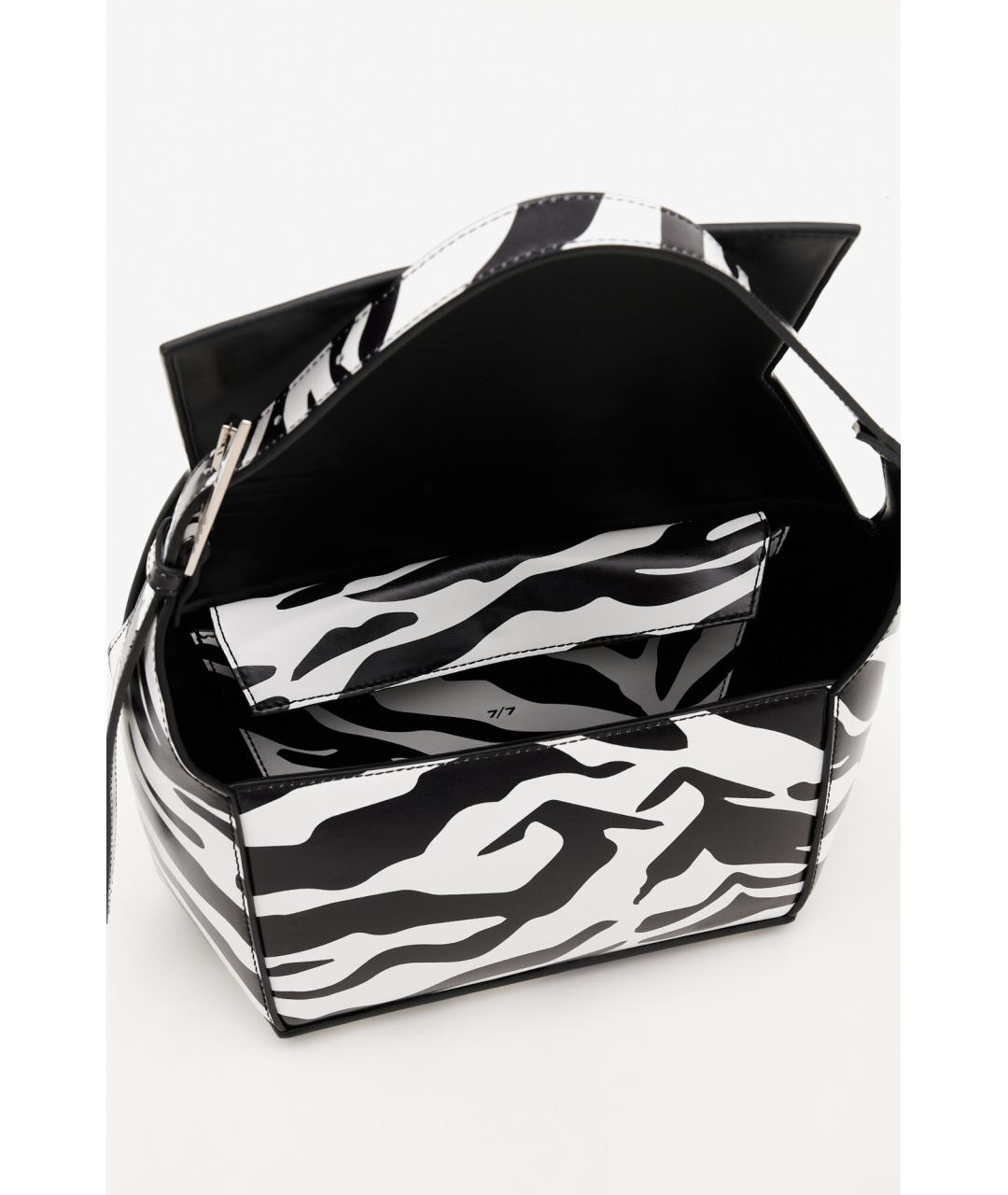 THE ATTICO Мульти кожаная сумка с короткими ручками, фото 4