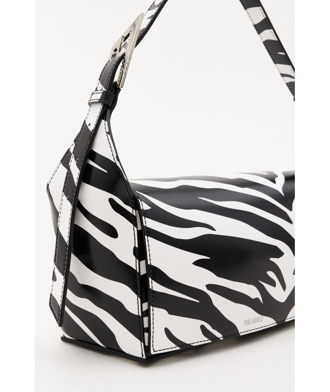 THE ATTICO Мульти кожаная сумка с короткими ручками, фото 5