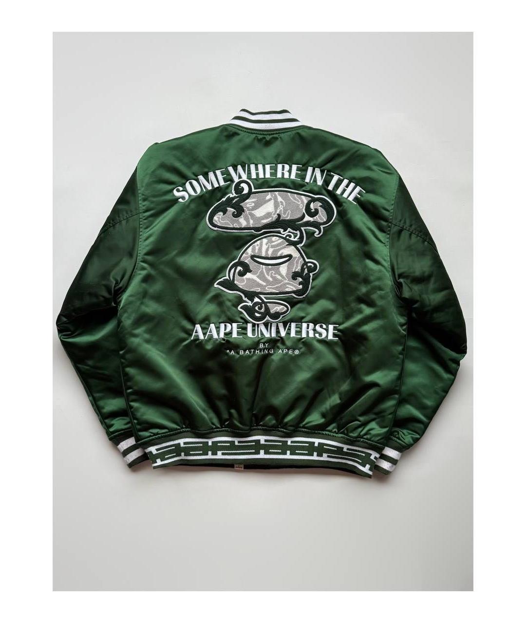 BAPE Зеленая куртка, фото 2