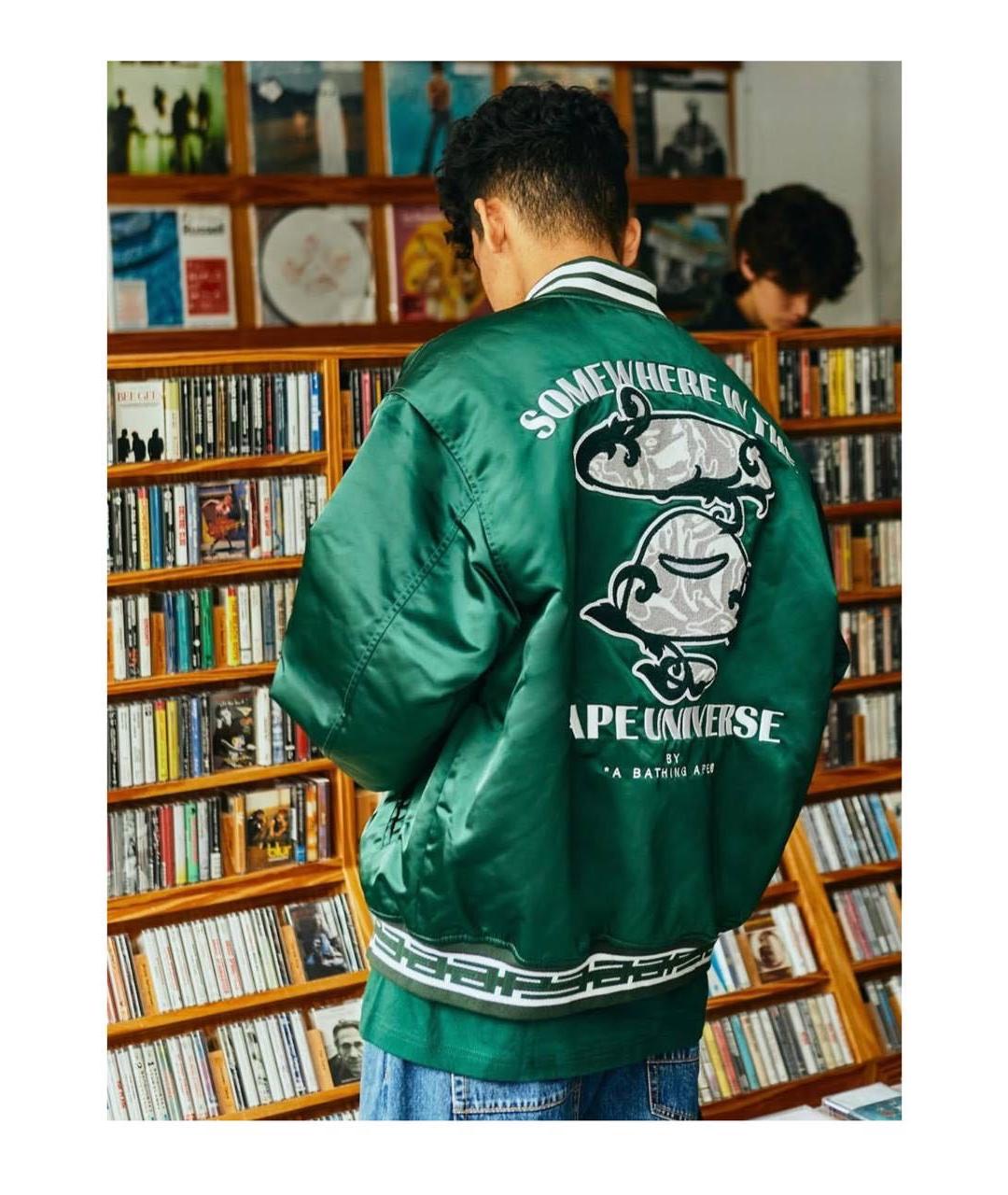 BAPE Зеленая куртка, фото 4