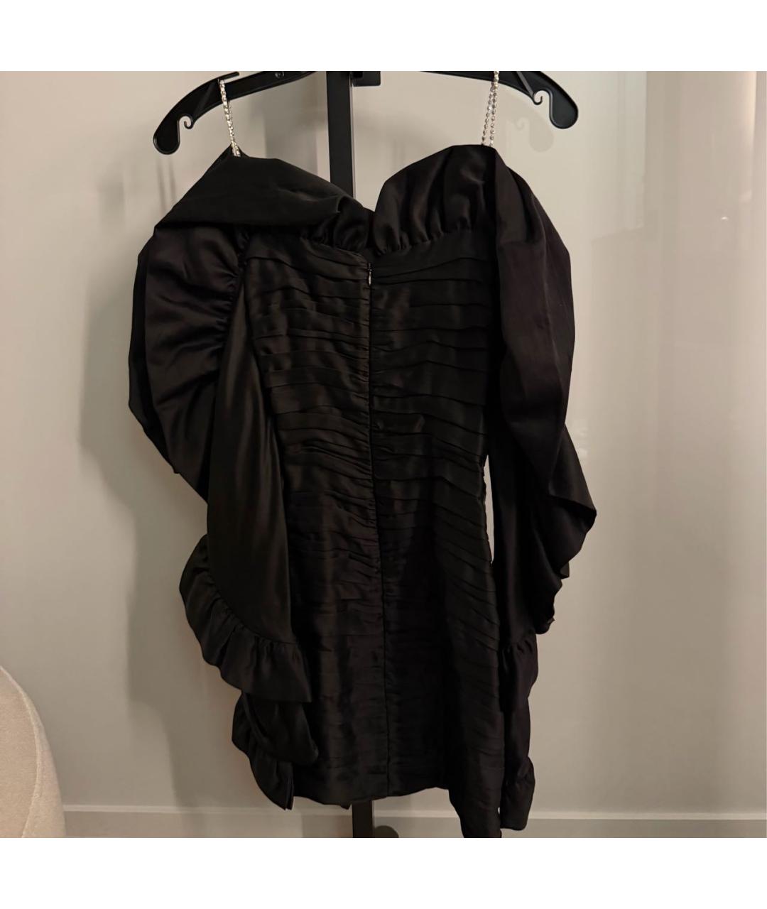 MAGDA BUTRYM Черное полиэстеровое вечернее платье, фото 2