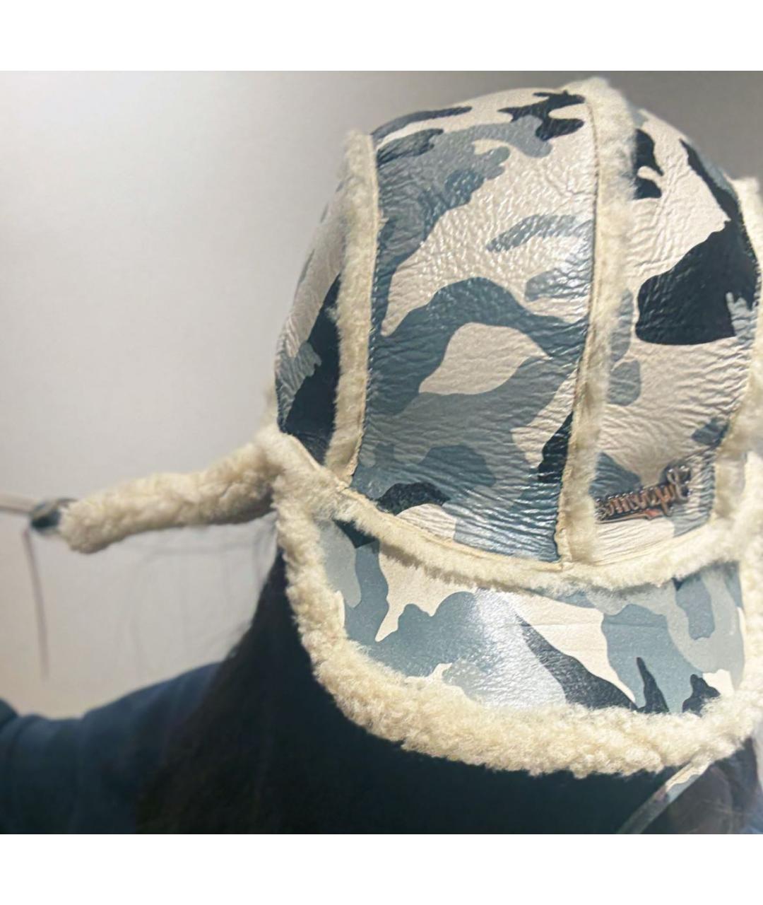 SUPREME Бежевая шапка, фото 6