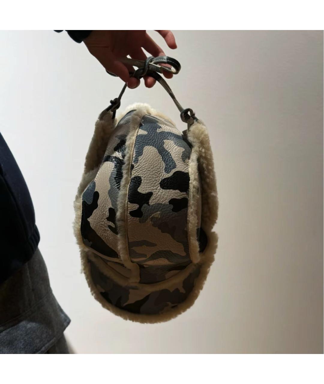 SUPREME Бежевая шапка, фото 5