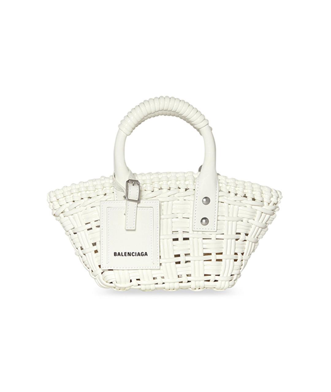 BALENCIAGA Белая сумка через плечо, фото 1