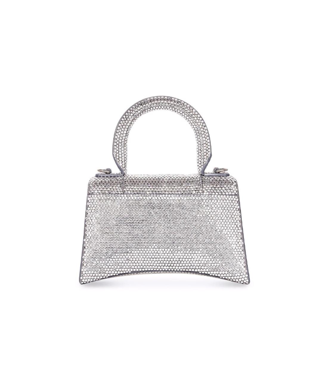 BALENCIAGA Серебряная сумка через плечо, фото 2