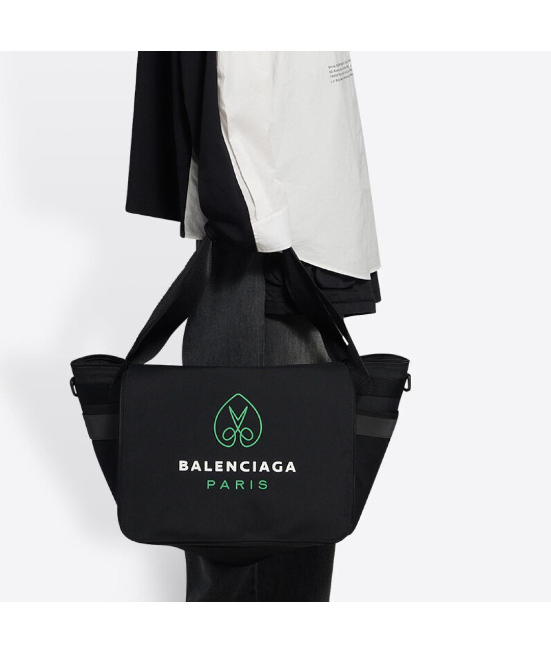 BALENCIAGA Черная сумка на плечо, фото 4