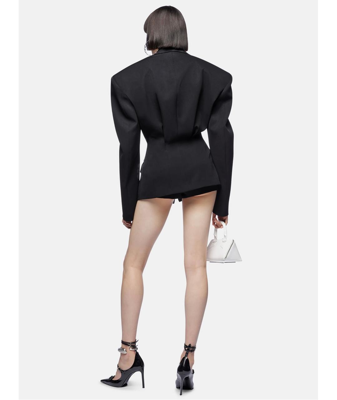 THE ATTICO Черный жакет/пиджак, фото 4