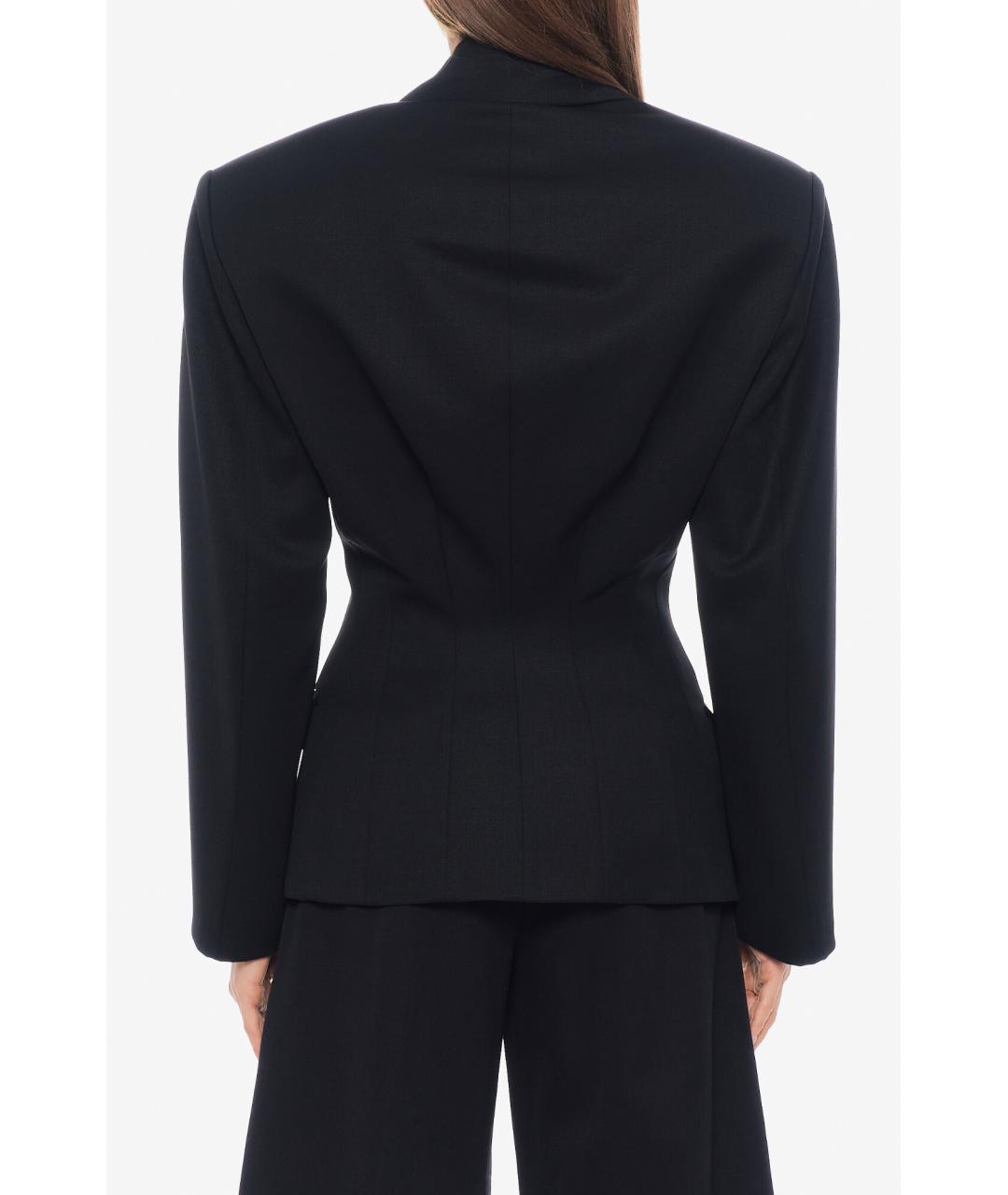 THE ATTICO Черный жакет/пиджак, фото 7