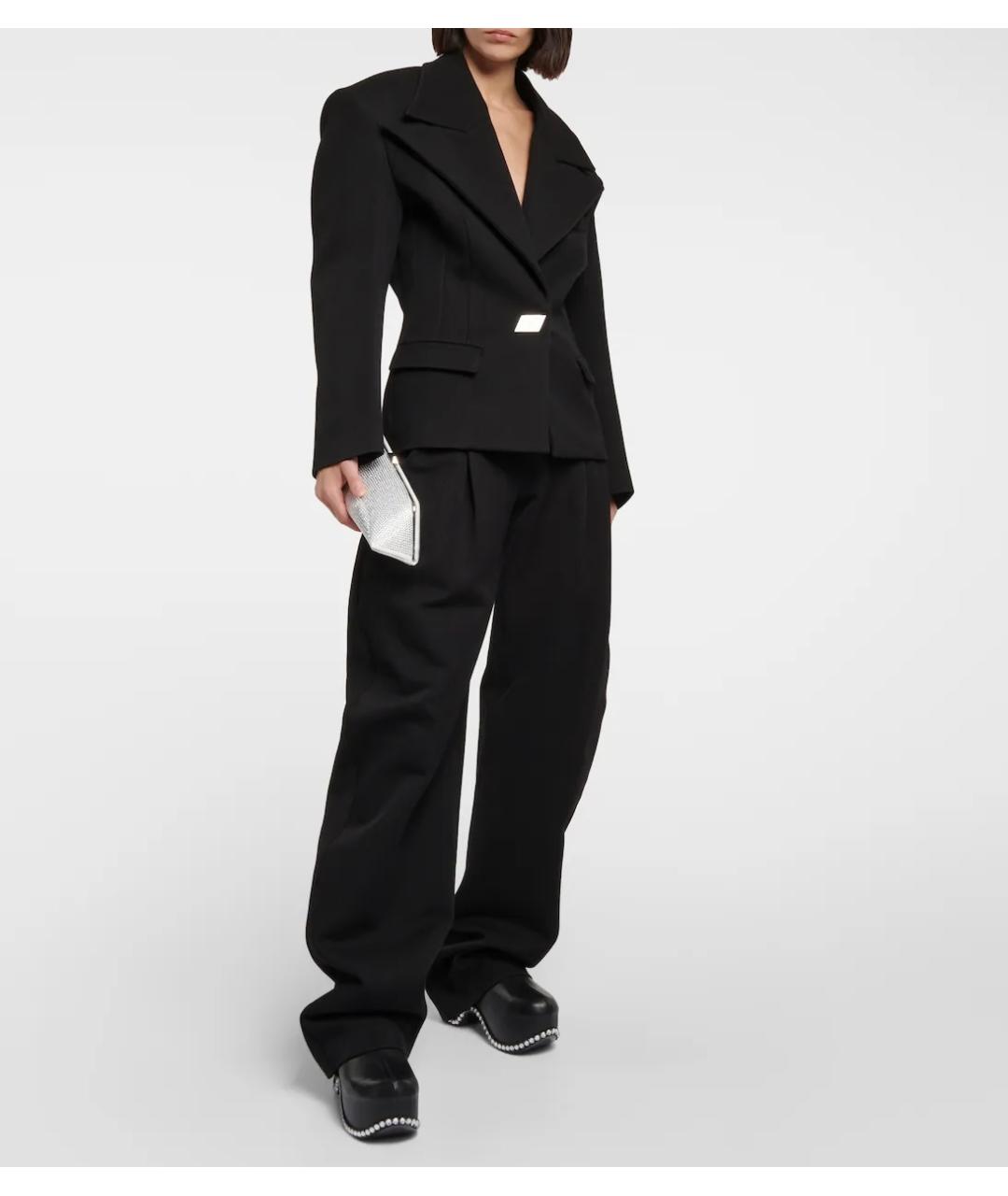 THE ATTICO Черный жакет/пиджак, фото 8