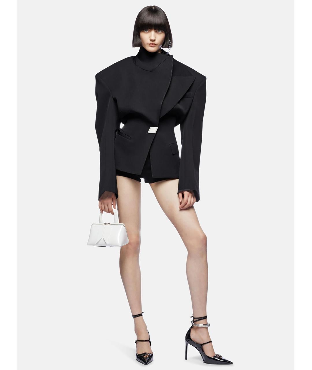 THE ATTICO Черный жакет/пиджак, фото 2