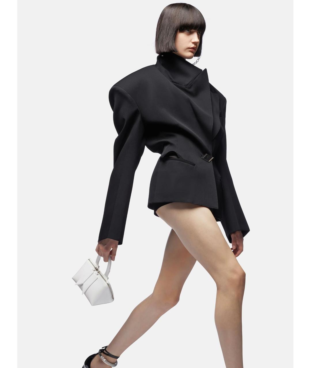 THE ATTICO Черный жакет/пиджак, фото 3