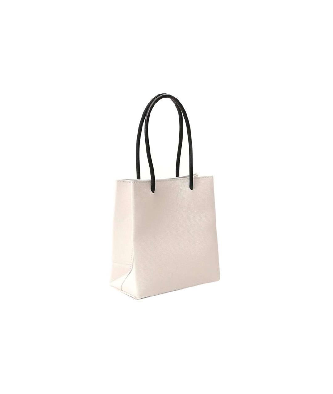 BALENCIAGA Белая сумка через плечо, фото 3