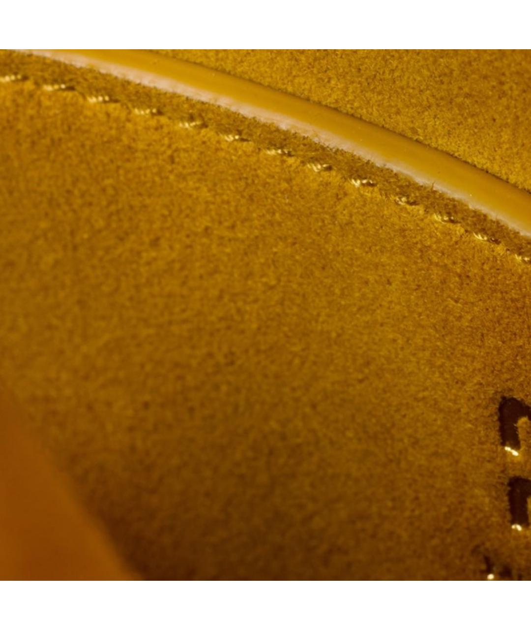 MIU MIU Желтая замшевая сумка с короткими ручками, фото 4