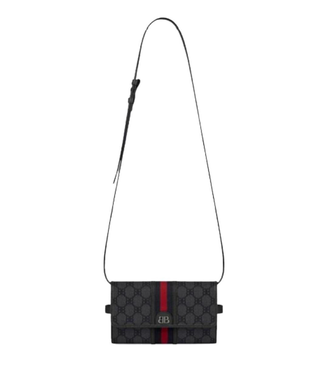 BALENCIAGA Черная сумка через плечо, фото 1