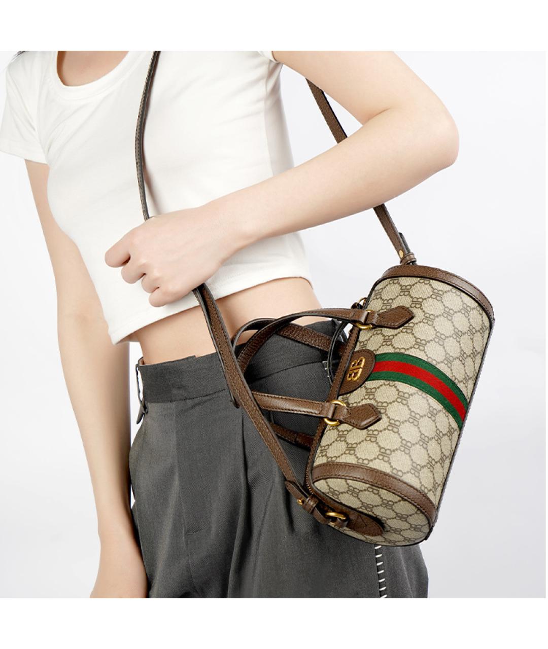 BALENCIAGA Бежевая сумка через плечо, фото 6