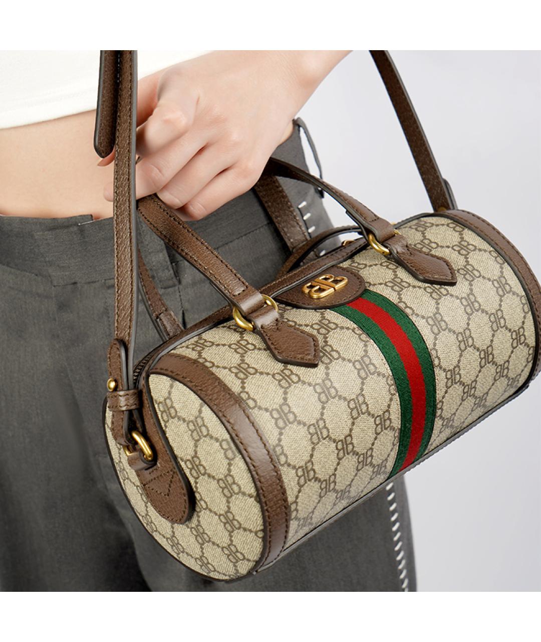 BALENCIAGA Бежевая сумка через плечо, фото 7