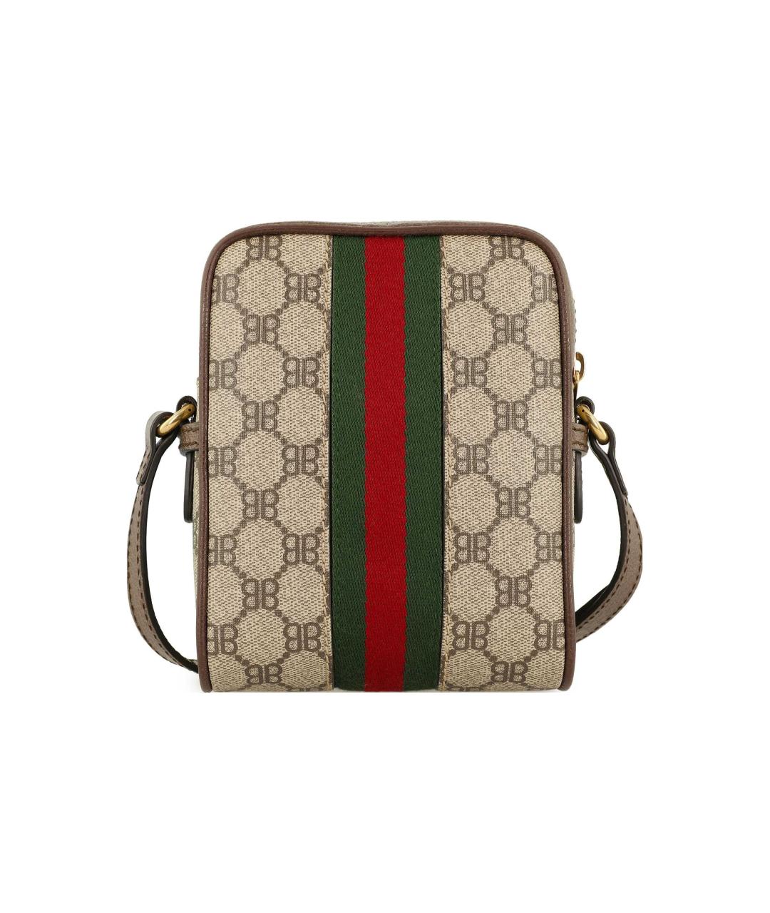 BALENCIAGA Бежевая сумка на плечо, фото 5