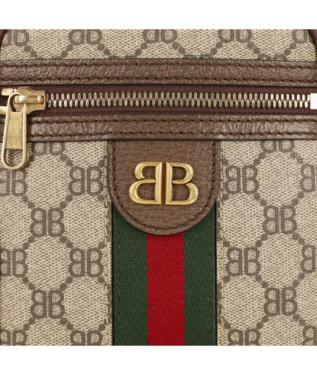 BALENCIAGA Бежевая сумка на плечо, фото 8