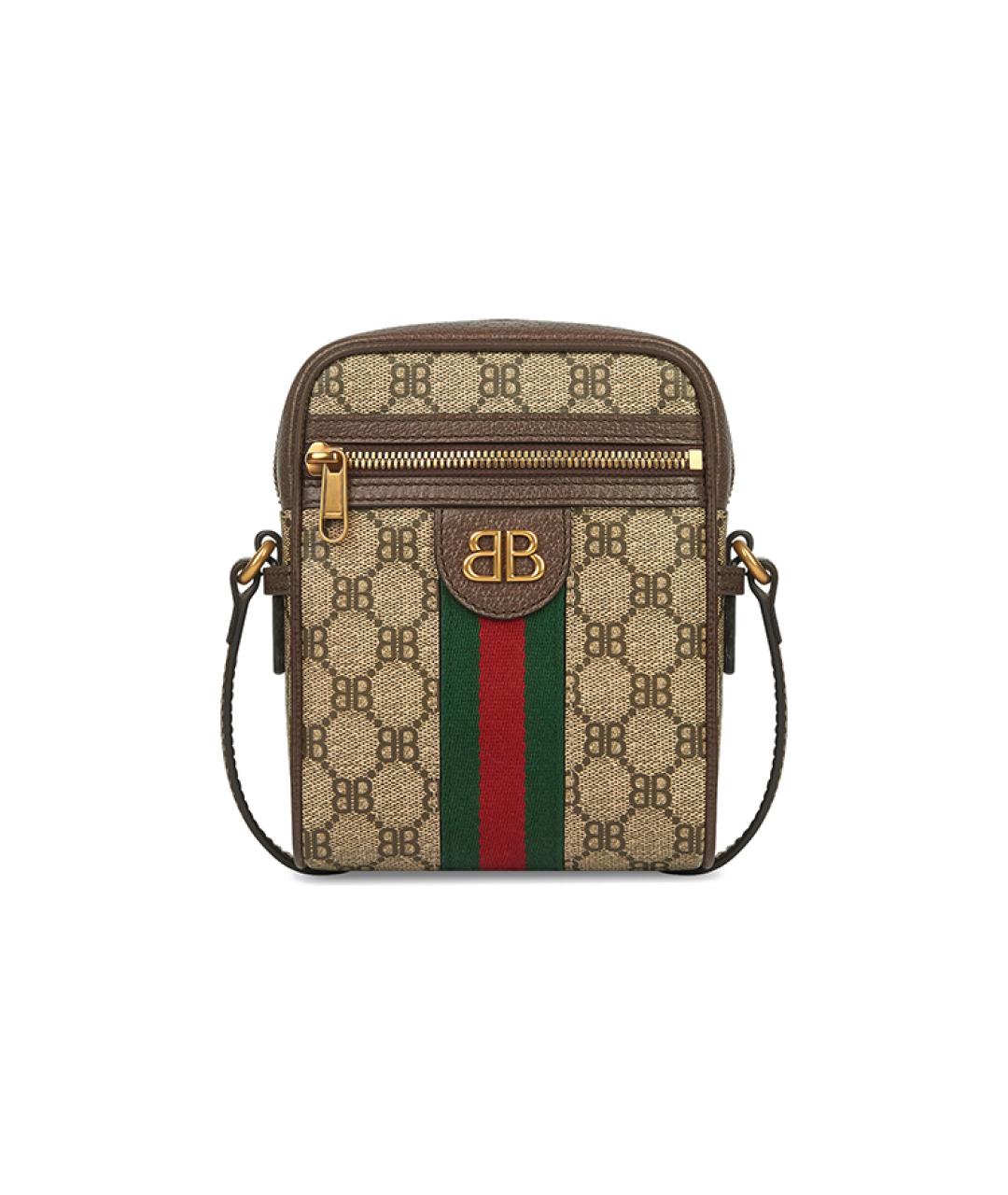 BALENCIAGA Бежевая сумка на плечо, фото 1