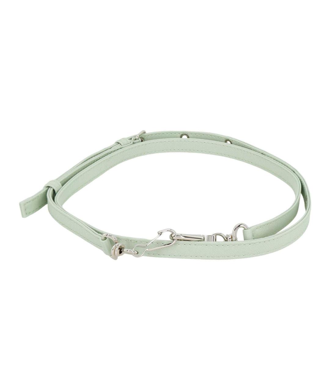 BALENCIAGA Салатовая кожаная сумка через плечо, фото 6