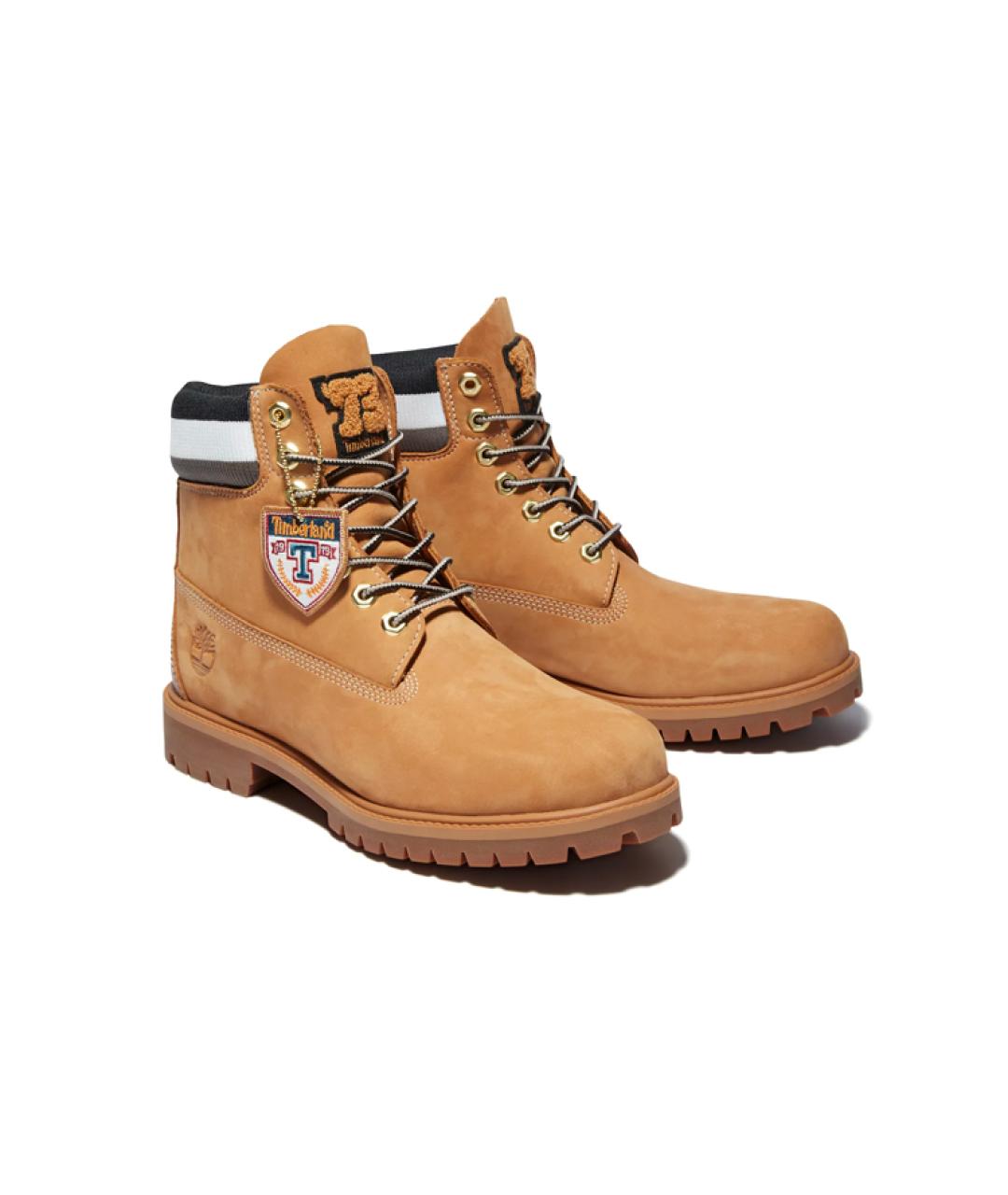 TIMBERLAND Коричневые высокие ботинки, фото 4