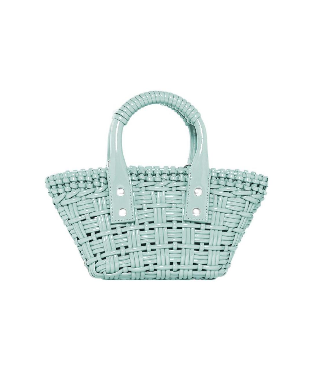 BALENCIAGA Бирюзовая сумка через плечо, фото 2