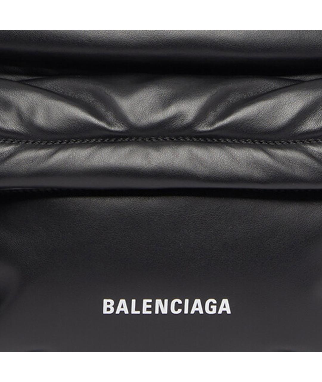 BALENCIAGA Черная поясная сумка, фото 5