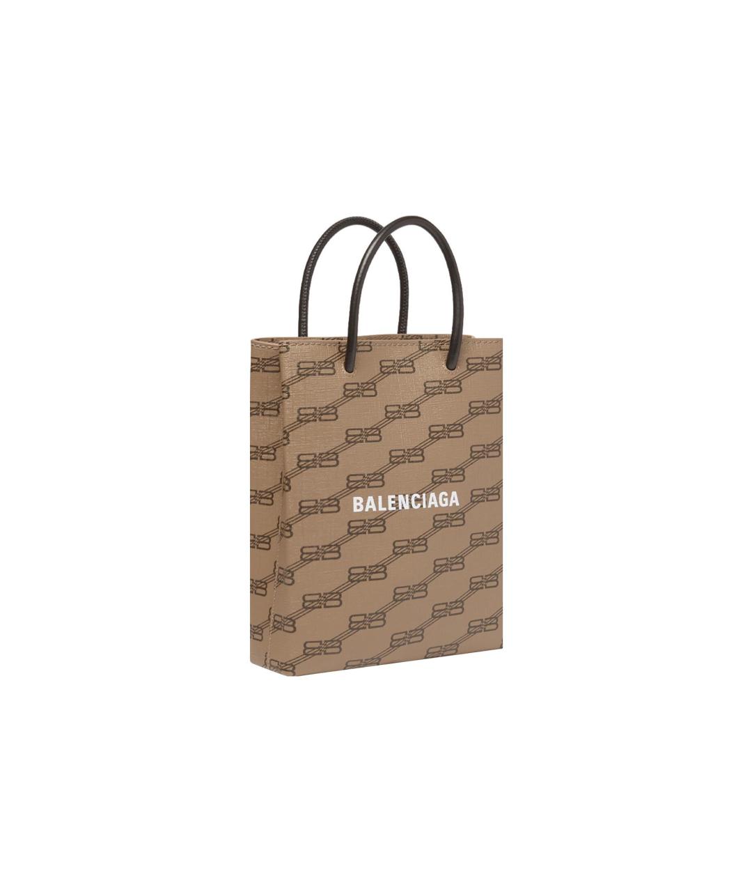 BALENCIAGA Бежевая сумка через плечо, фото 3