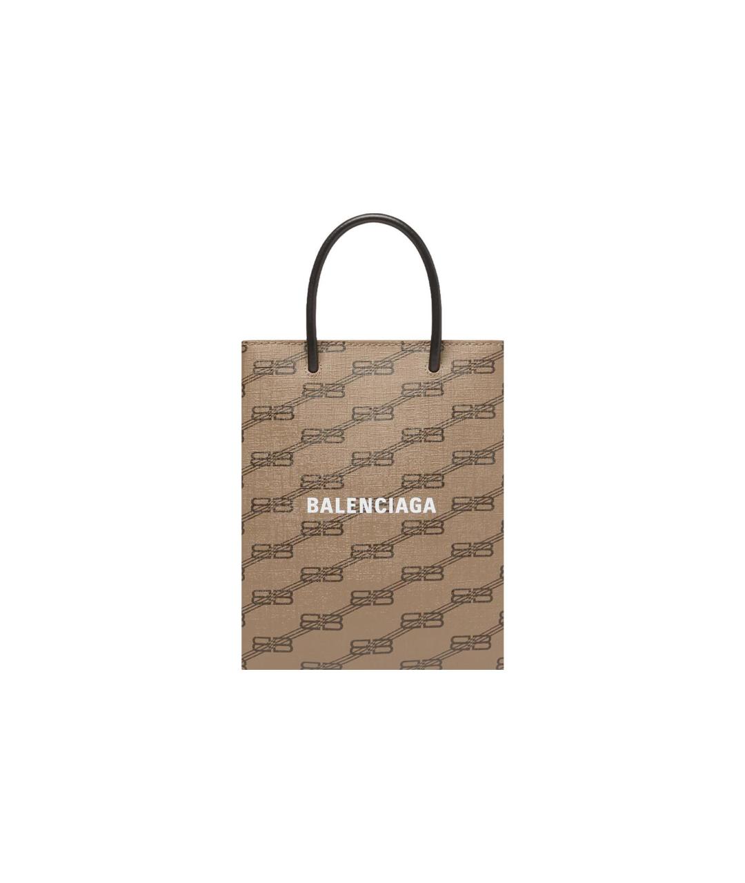 BALENCIAGA Бежевая сумка через плечо, фото 1