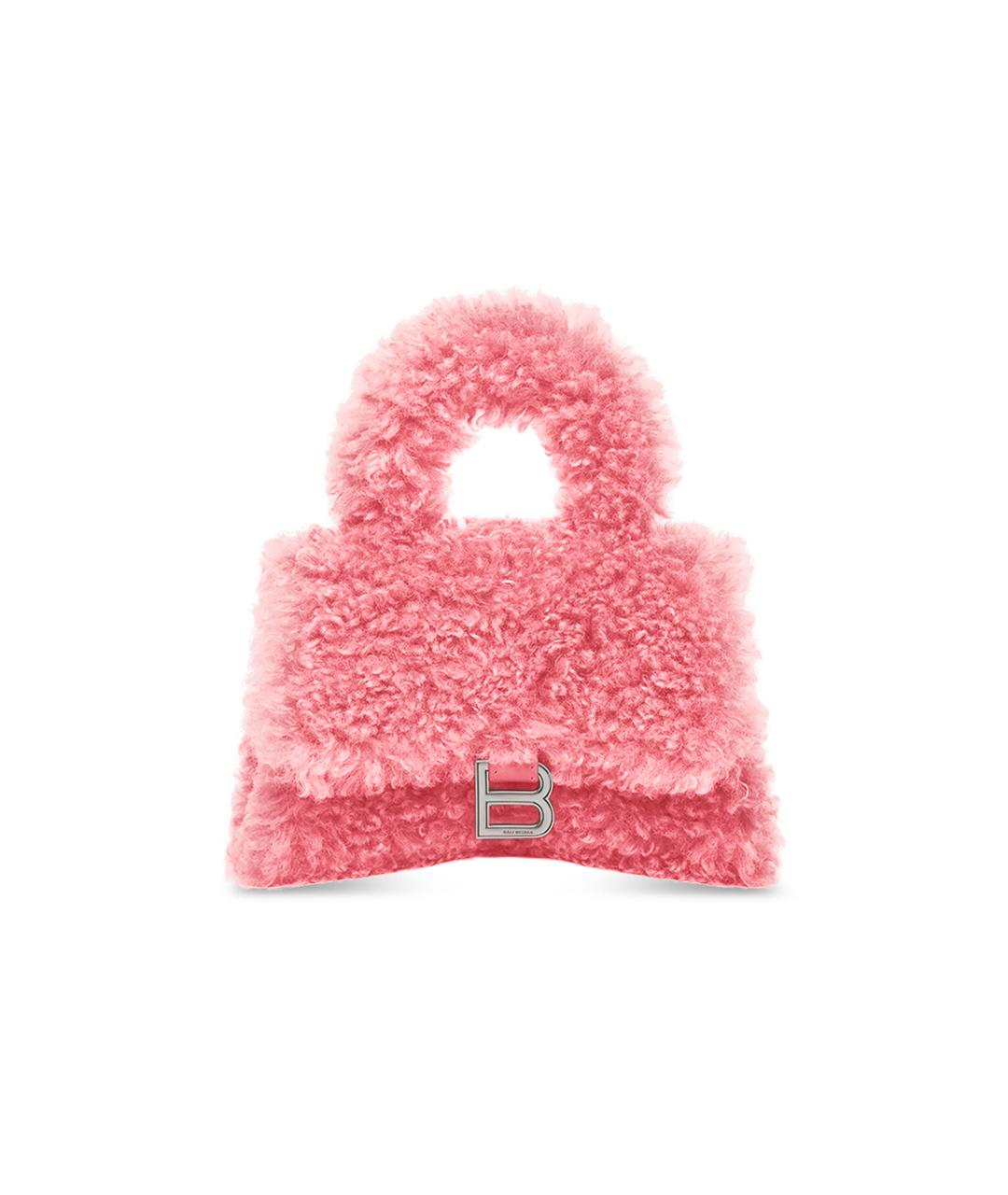 BALENCIAGA Розовая сумка через плечо, фото 1