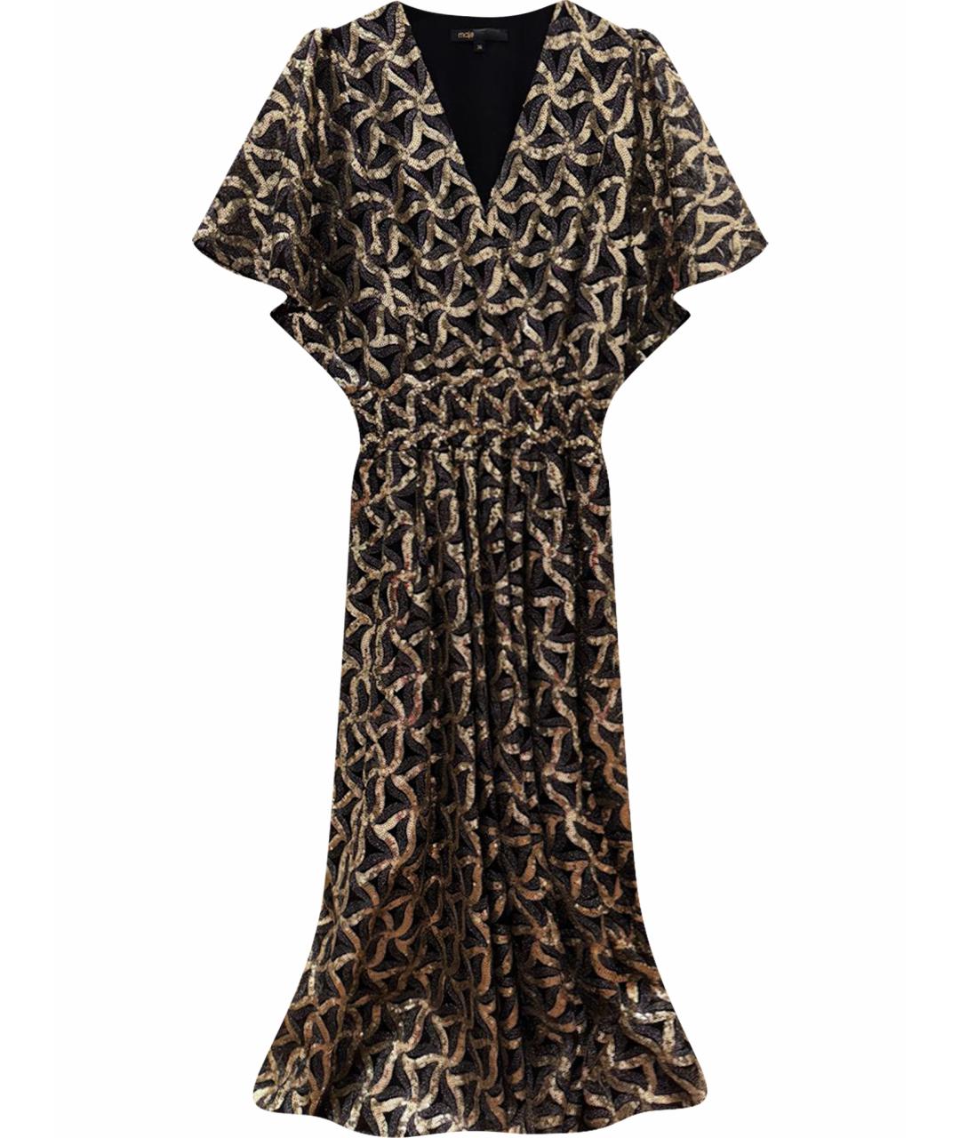 MAJE Мульти полиэстеровое повседневное платье, фото 1