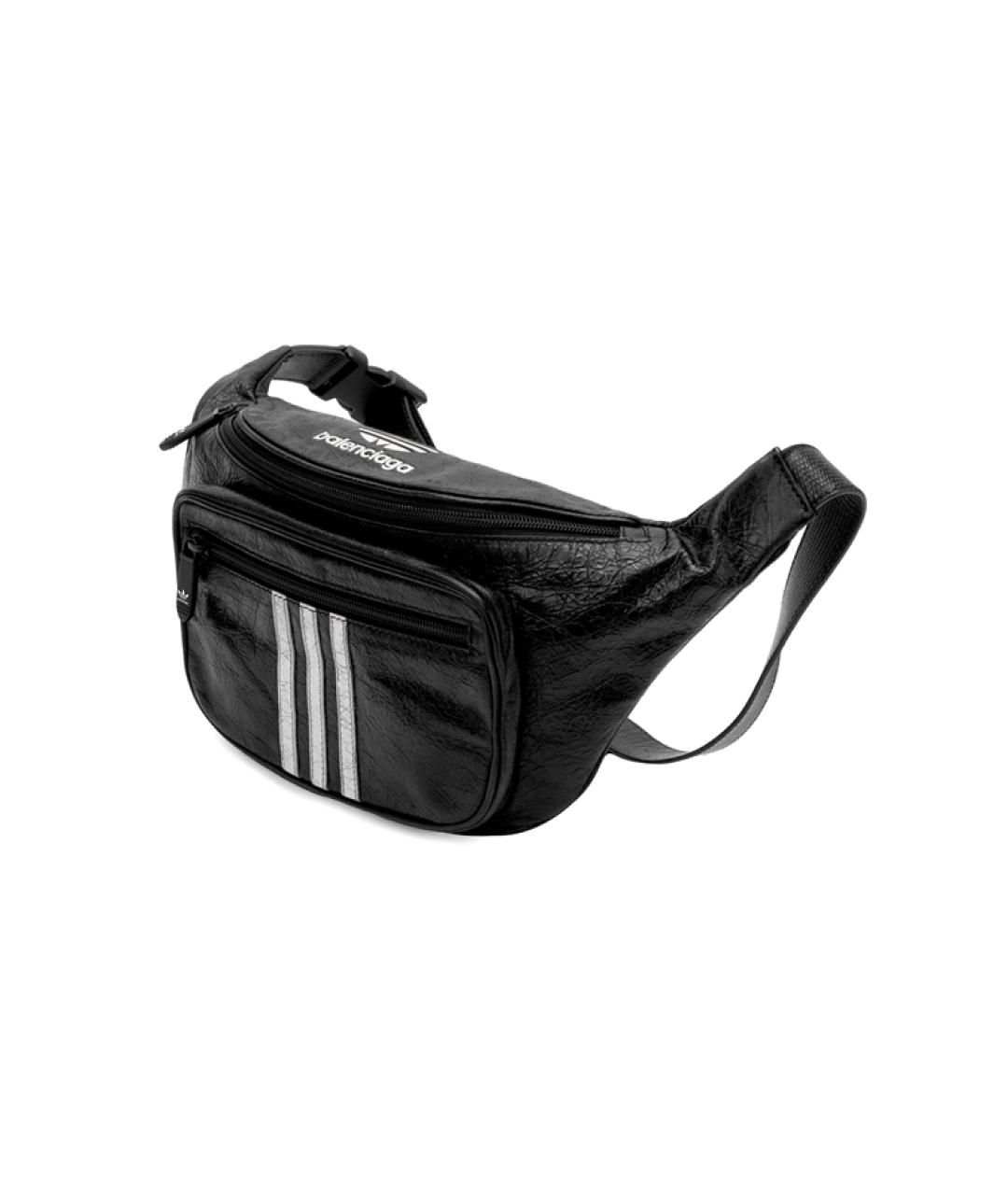 BALENCIAGA Черная поясная сумка, фото 3