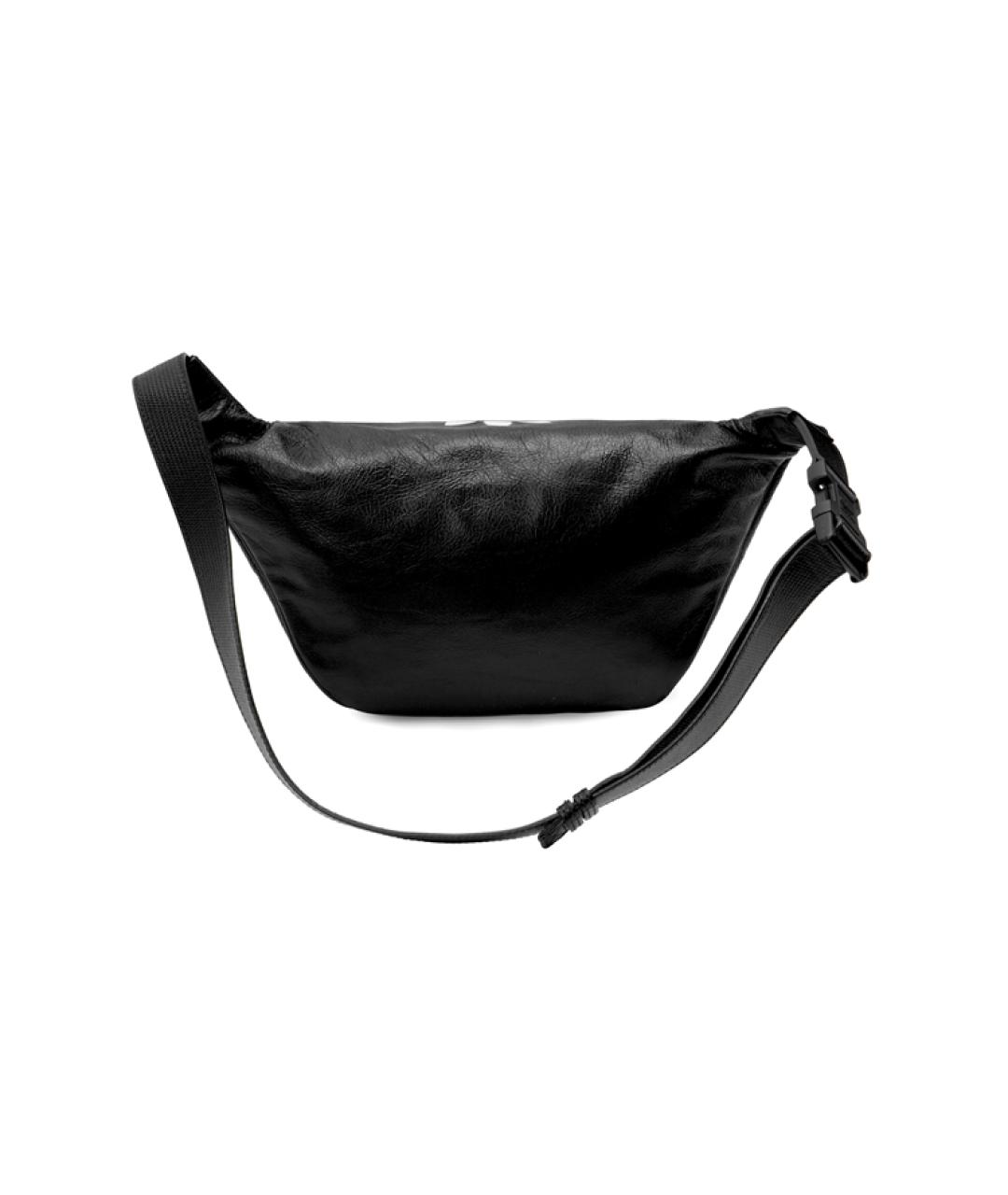 BALENCIAGA Черная поясная сумка, фото 5