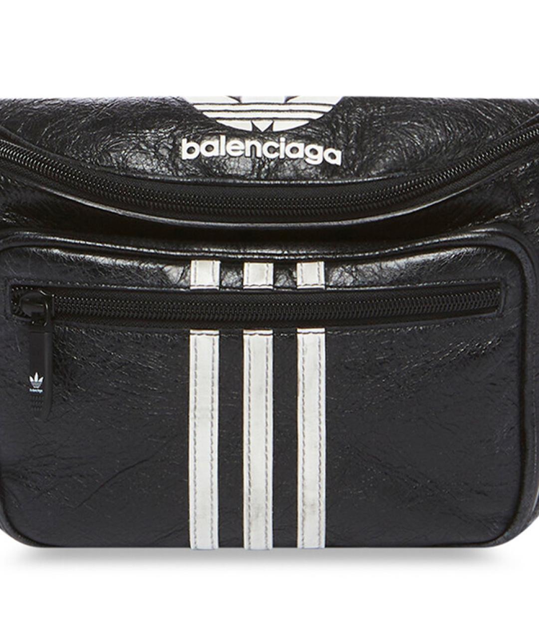 BALENCIAGA Черная поясная сумка, фото 8