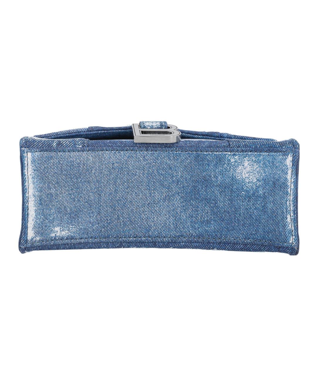 BALENCIAGA Синяя сумка через плечо, фото 4