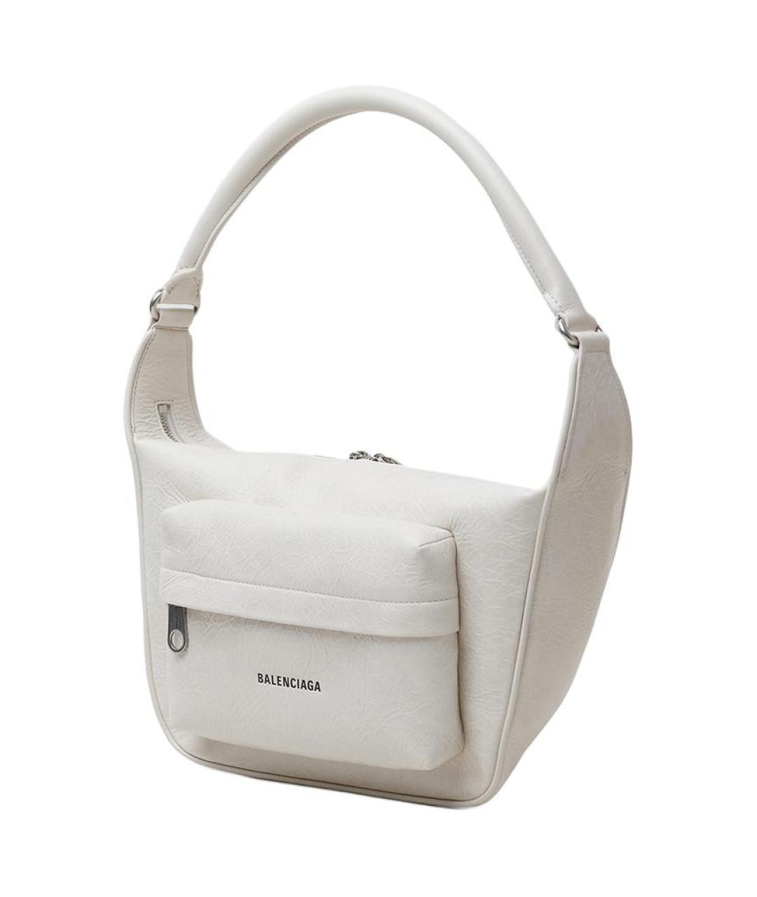 BALENCIAGA Белая сумка через плечо, фото 2