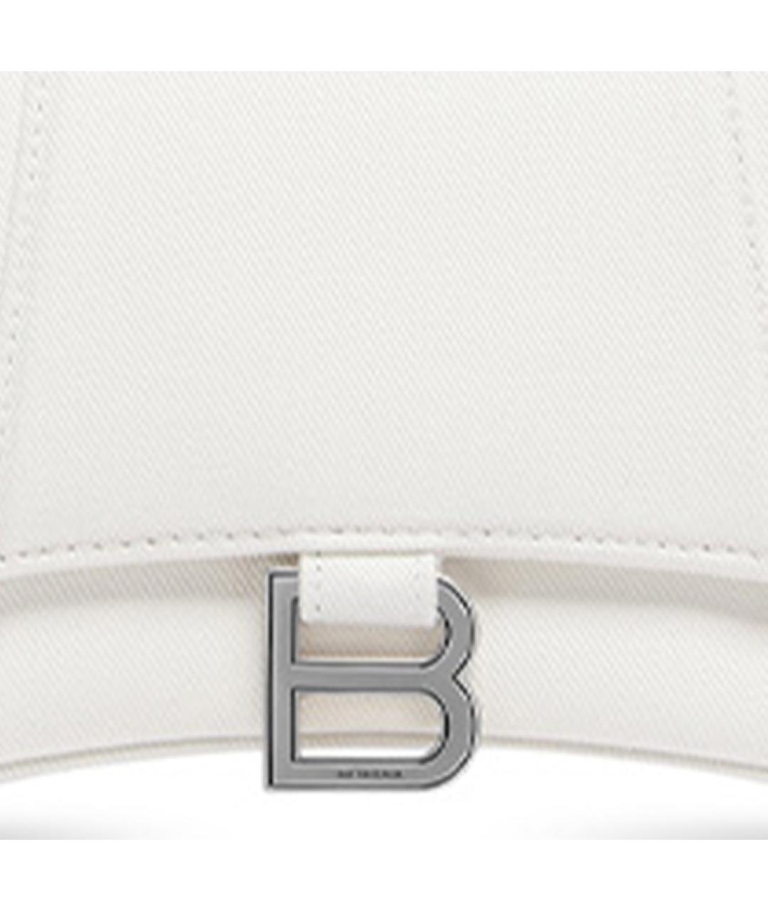 BALENCIAGA Белая кожаная сумка через плечо, фото 6