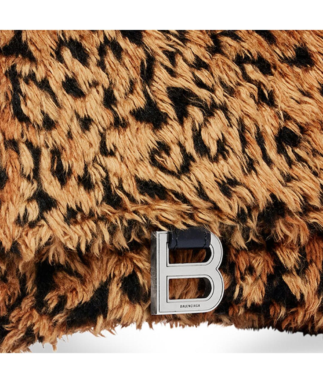 BALENCIAGA Коричневая сумка через плечо, фото 6