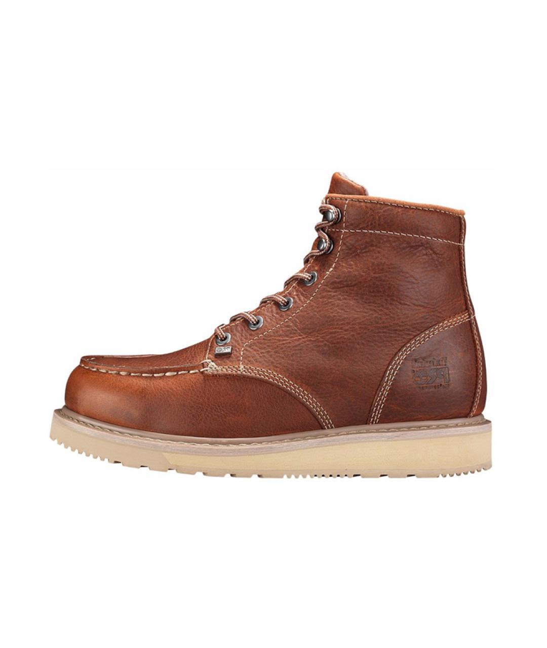 TIMBERLAND Коричневые кожаные высокие ботинки, фото 5