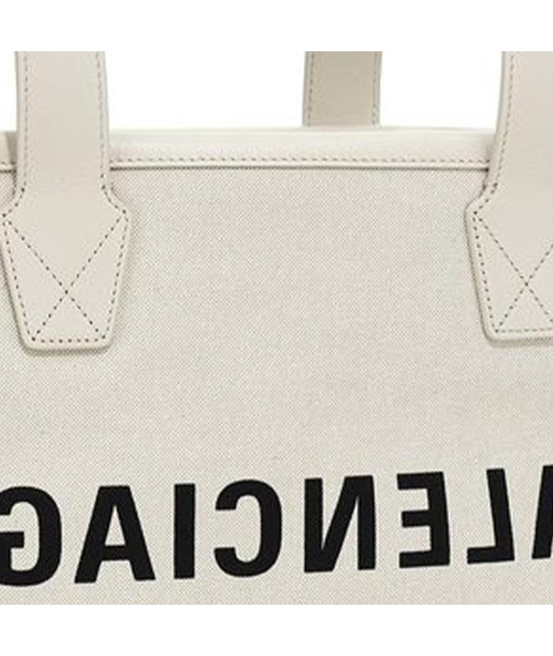 BALENCIAGA Белая сумка через плечо, фото 6