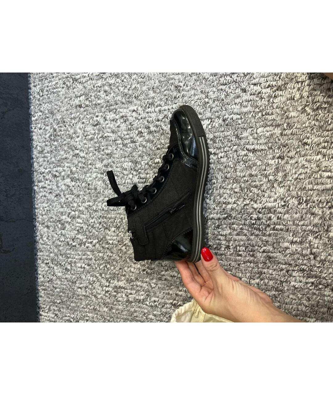 ARMANI JUNIOR Черные замшевые ботинки, фото 6