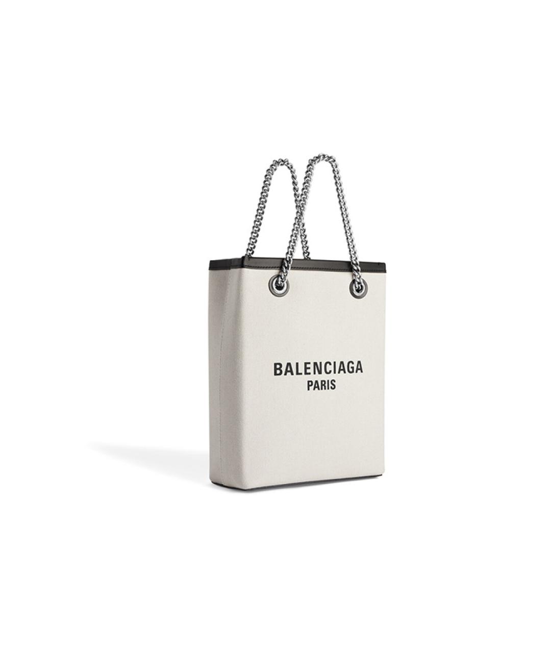 BALENCIAGA Белая сумка через плечо, фото 3