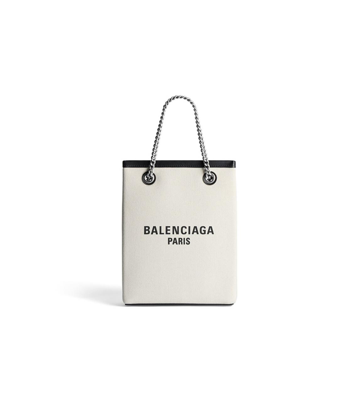 BALENCIAGA Белая сумка через плечо, фото 2