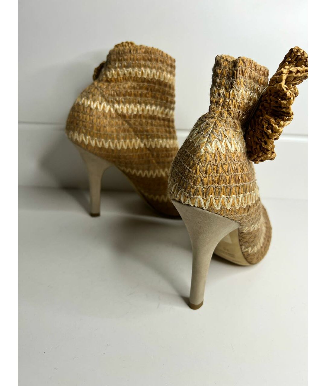 DOLCE&GABBANA Бежевые ботильоны, фото 3