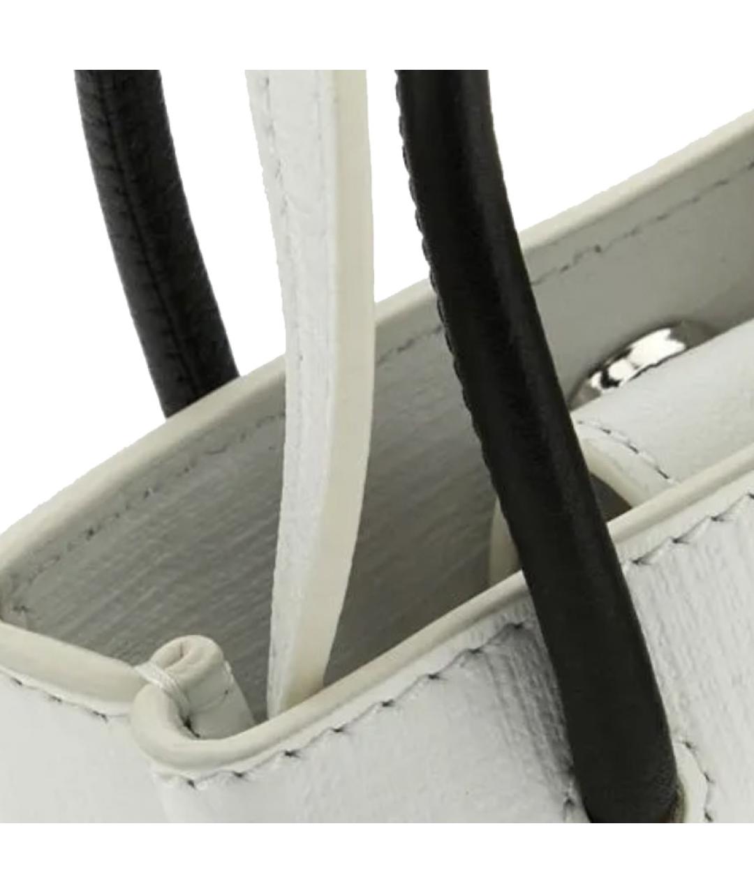 BALENCIAGA Белая сумка через плечо, фото 5