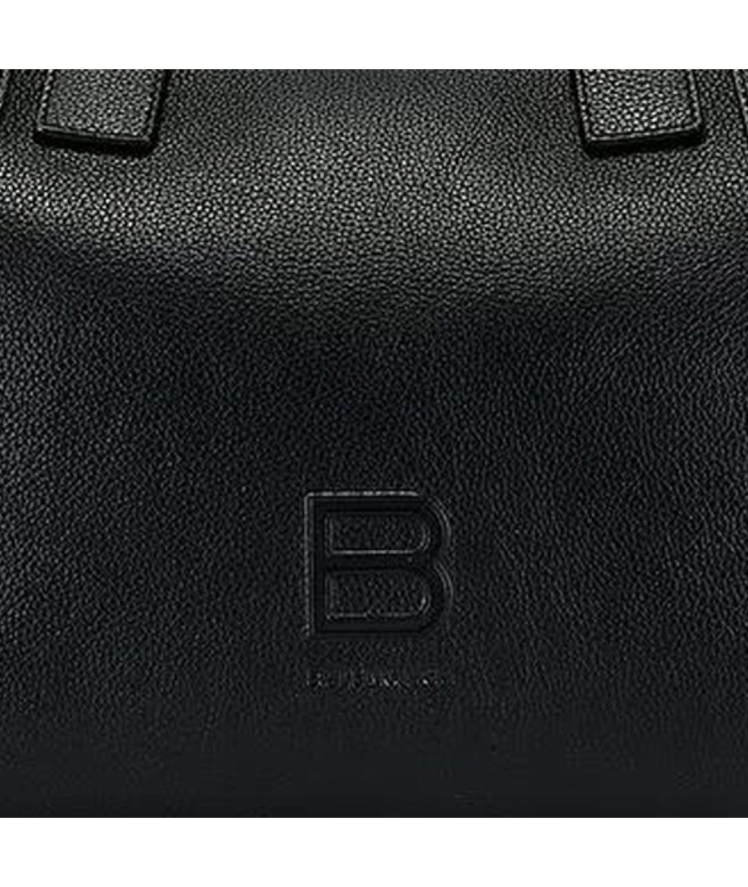 BALENCIAGA Черная кожаная сумка на плечо, фото 6