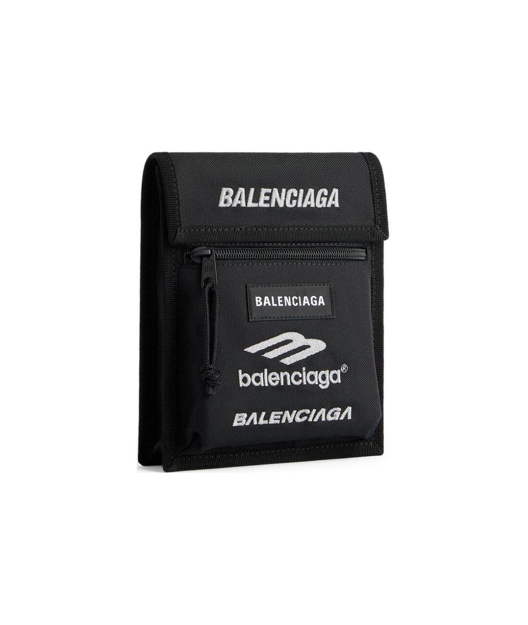 BALENCIAGA Черная сумка на плечо, фото 3