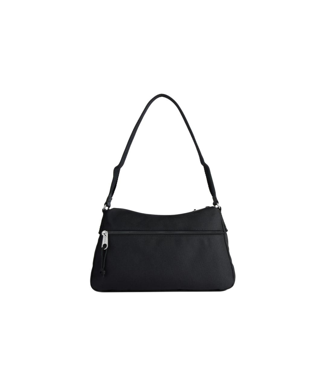 BALENCIAGA Черная тканевая сумка на плечо, фото 4