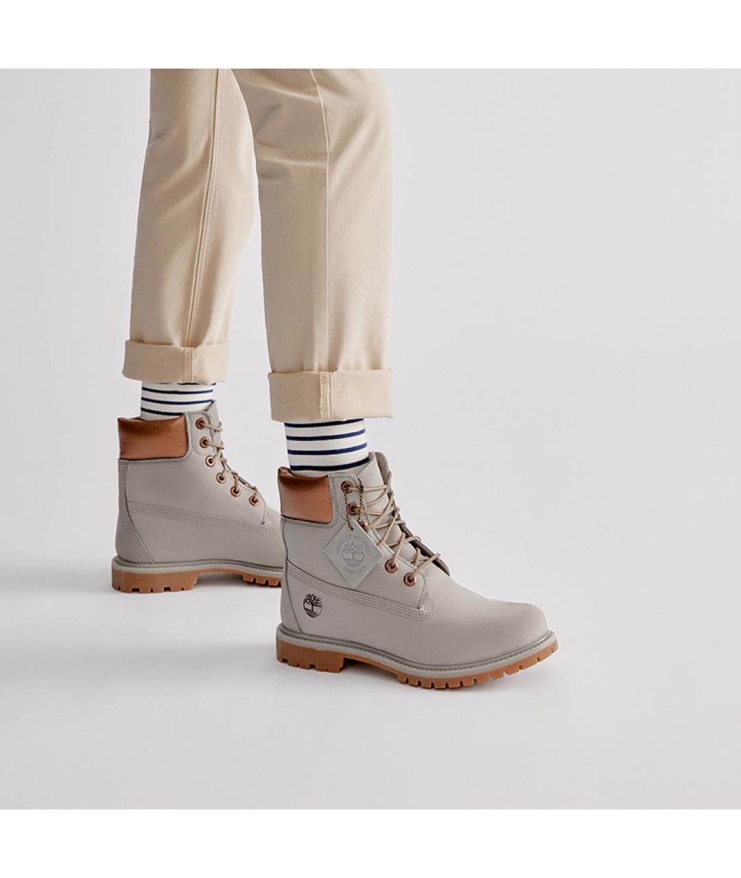 TIMBERLAND Серые ботинки, фото 7